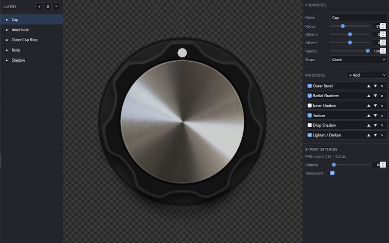 Knob Designer — screenshot