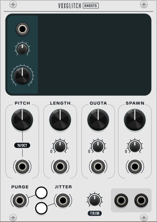 Ghosts front panel