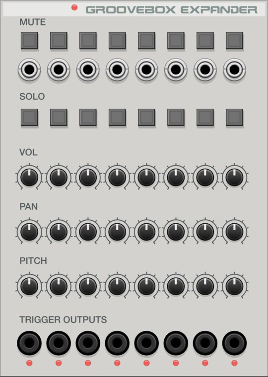 Groovebox Expander front panel