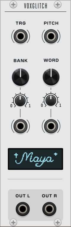 Maya front panel