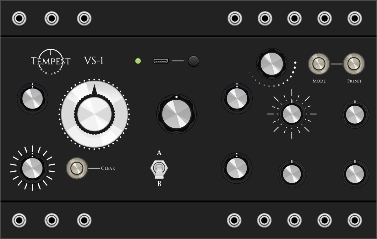 Tempest VS-1 front panel